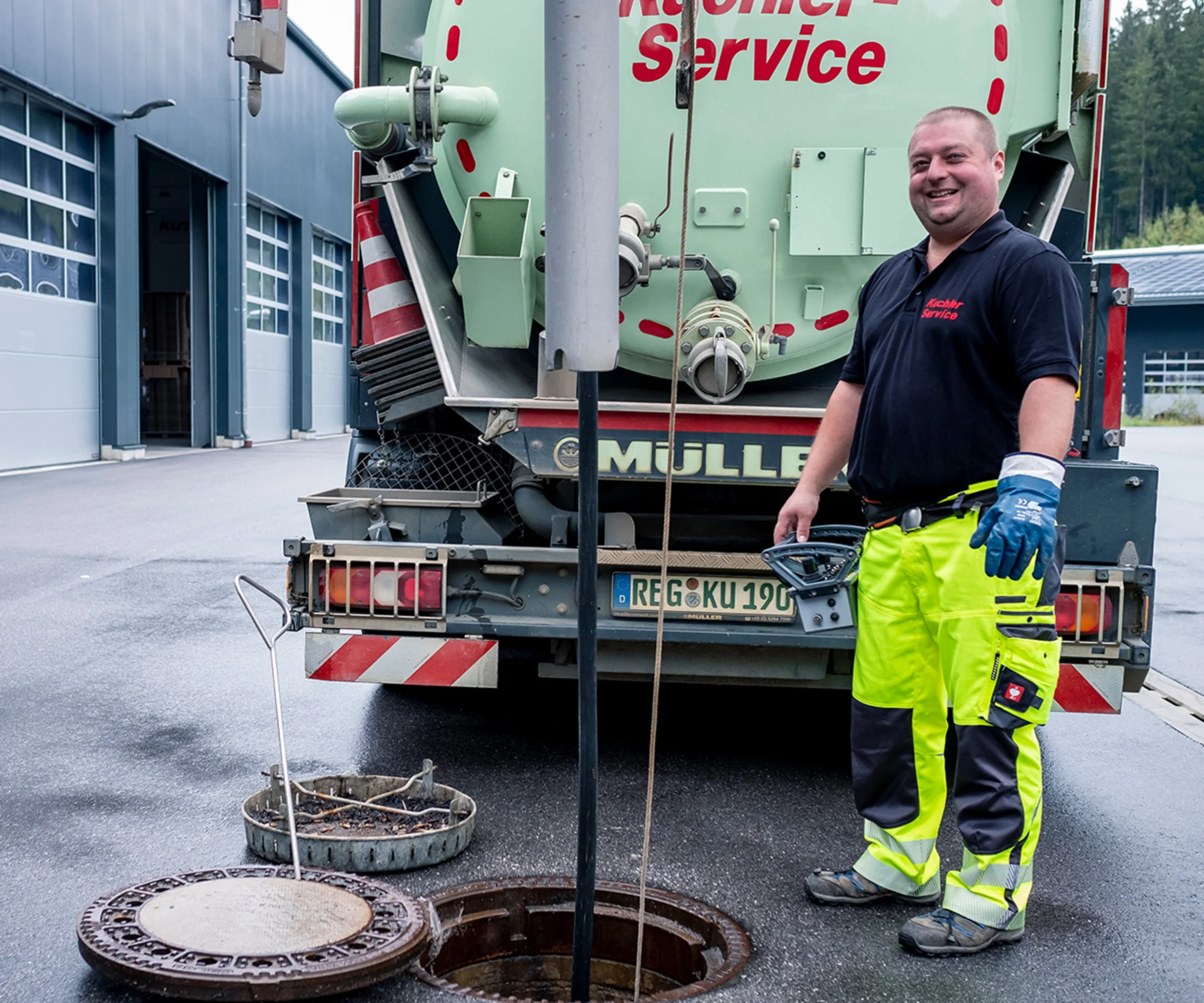 TV Kanaluntersuchung in Perasdorf mit Kameratechnik